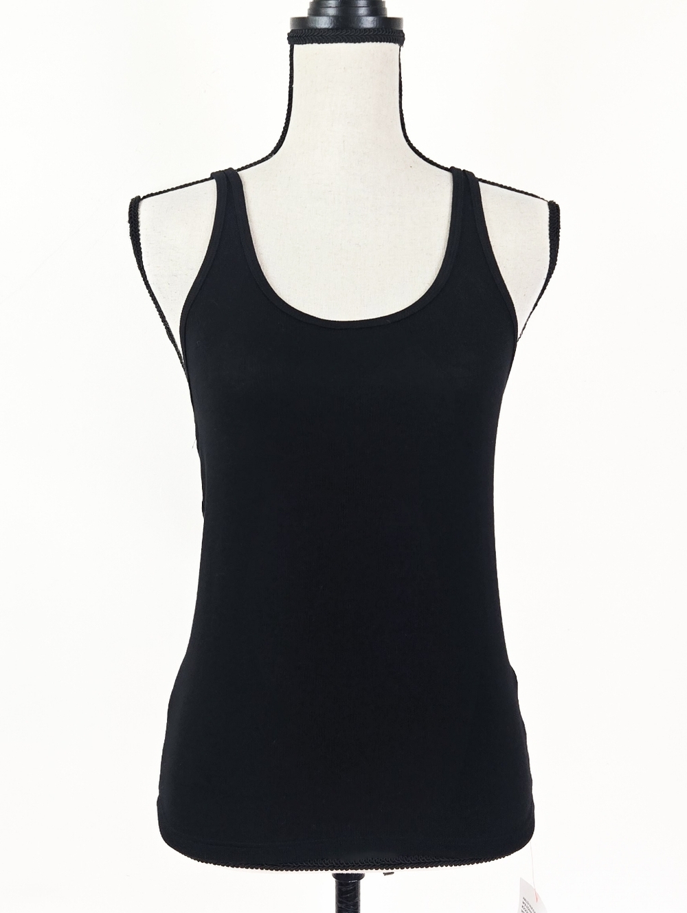 💥3 for $30💥 NWT Miss Selfridge Longline Soft Touch Rib Black Tank Top